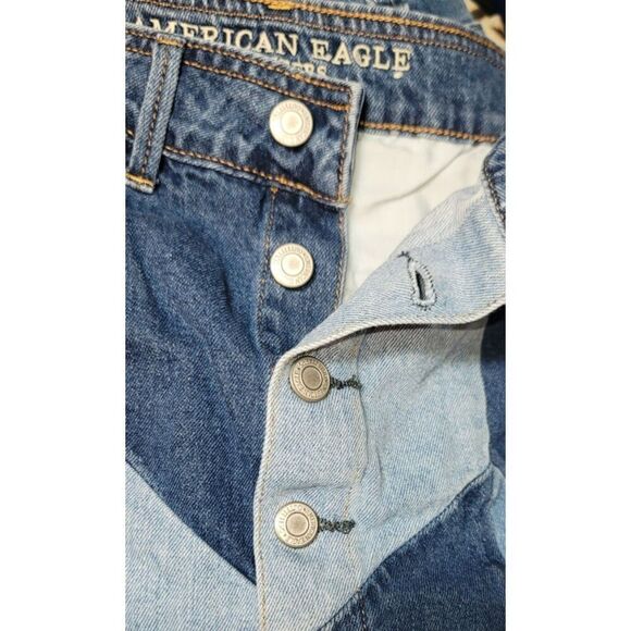 American Eagle Outfitters Hi-Rise Festival Mini Denim Skirt - Size 4 - Picture 8 of 12